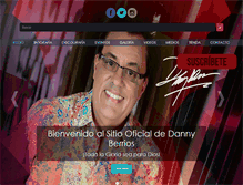 Tablet Screenshot of dannyberrios.com